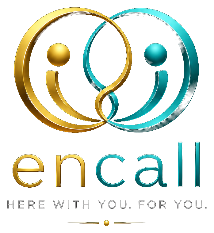 Encall. Here with you. For you.